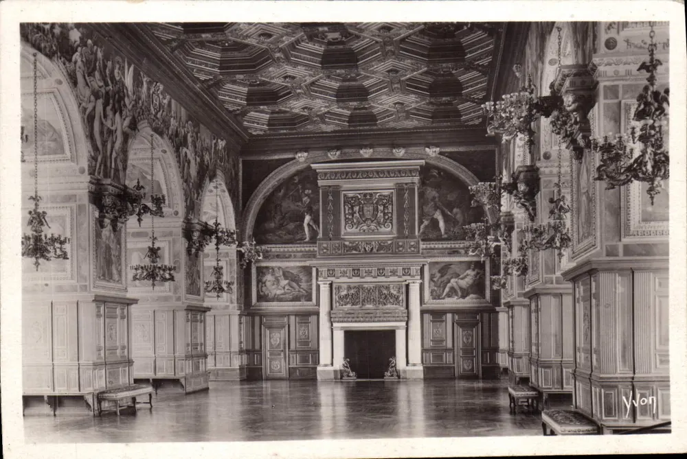Schloss Fontainebleau — Galerie Henri II — Ausgabe J'Art YVON - Vorderseite