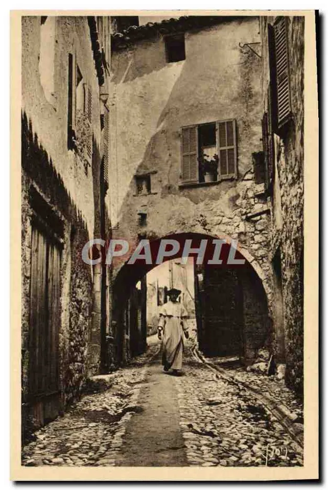 Saint-Paul (Alpes-Maritimes) — Velho Portique — Les Éditions d'Art VVQN - Frente