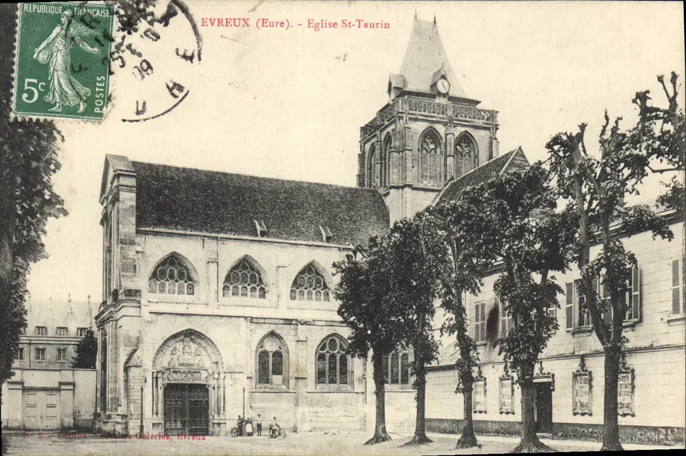 Evreux (Eure) - Igreja de São Taurino — Edição Nouvelles Galeries, Evreux, n°2 - Frente