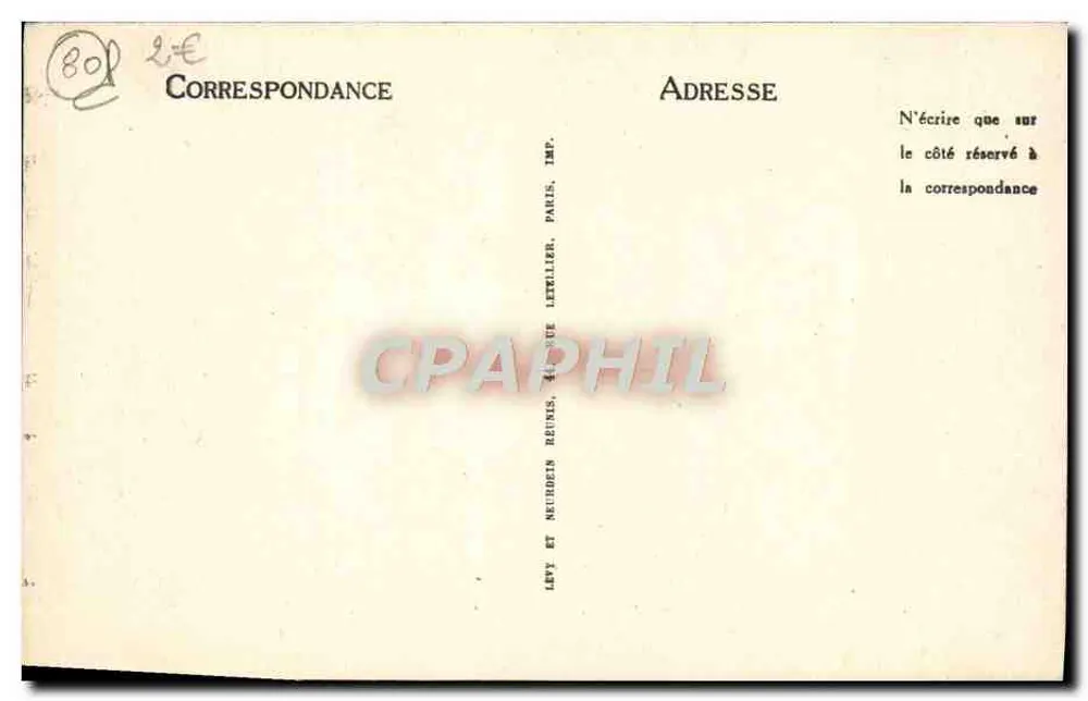Amiens — A Igreja de Santa Ana — LL - Verso