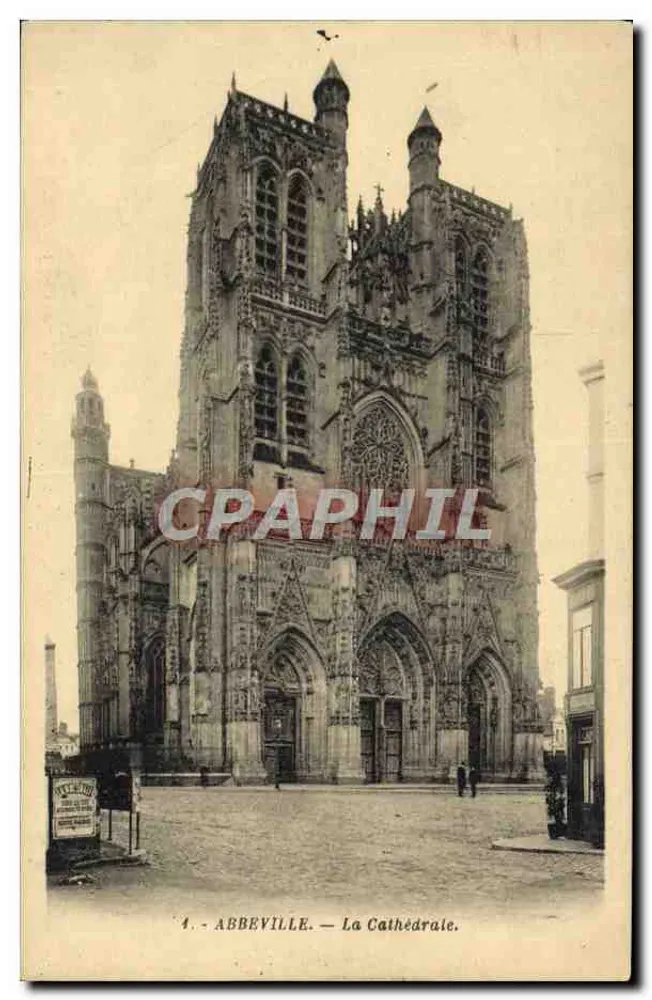 Abbeville — A Catedral — G. Arlaud, editor - Frente