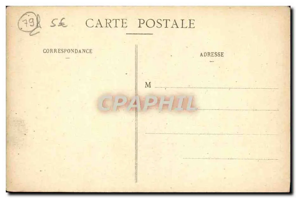 Castelo de Thouars — Deux-Sèvres — "Les Châteaux de France" - Verso