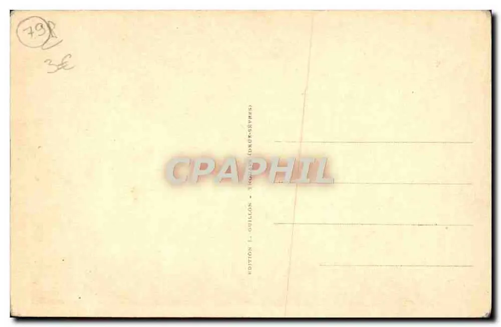 Thouars (Deux-Sèvres) — Cachoeira de Pommiers — Editor Elgés, n° 97 - Verso