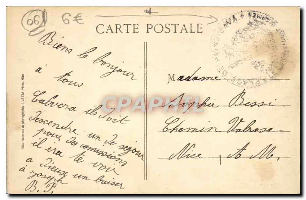 Peïva-Cava (A.-M.) — Allgemeiner Blick — Sommerstation — Luftkurort - Rückseite