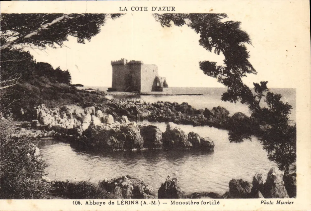 Lérins — Verfestigte Abtei — Photo Munier, n°105 - Vorderseite