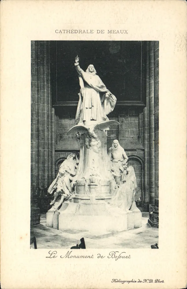 Kathedrale von Meaux — Das Denkmal von Bofluet — Theoligraphie N.D. Phot. - Vorderseite