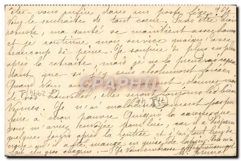 MELUN — Kerk van Notre-Dame — Uitgever: C. L. B. (n° 7462) - Achterkant