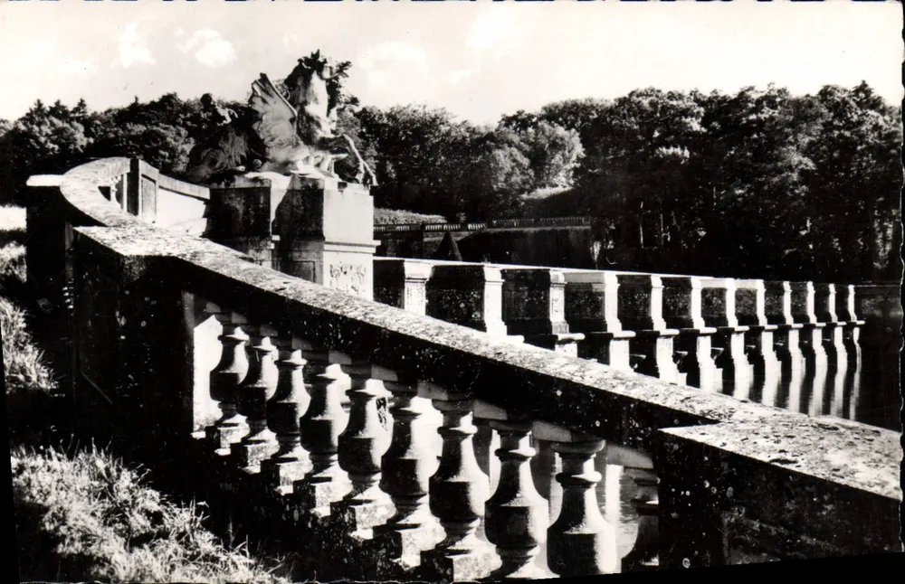 Schloss Vaux-le-Vicomte — Die Wasserfälle und die Seepferde von Lançon — Éditions Gaud - Vorderseite