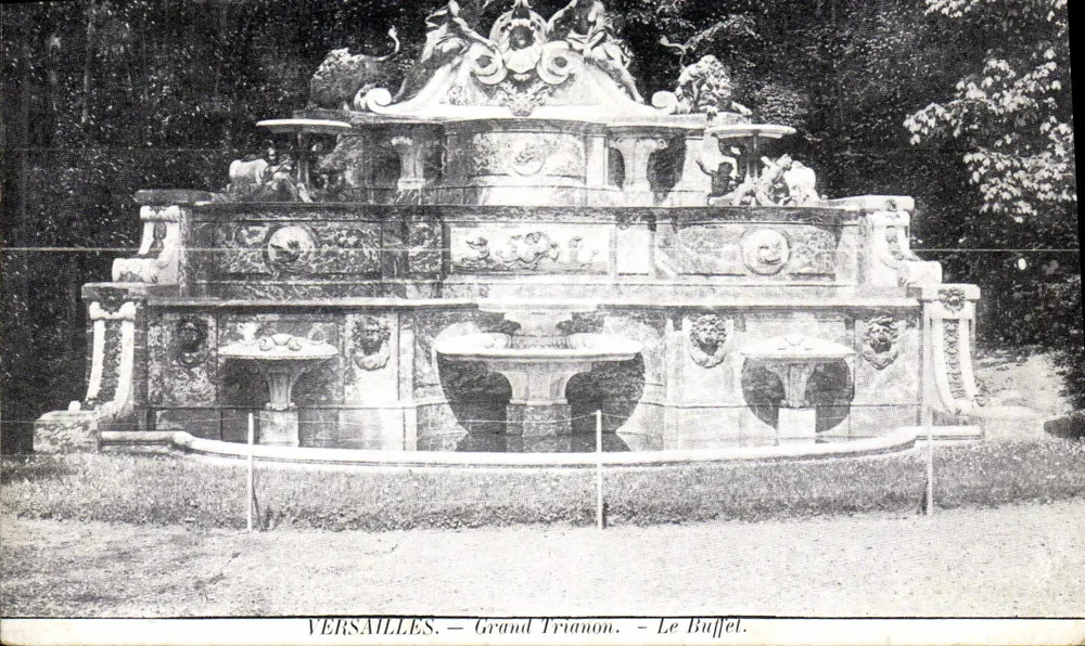 Versailles — Grand Trianon — O Buffet - Frente