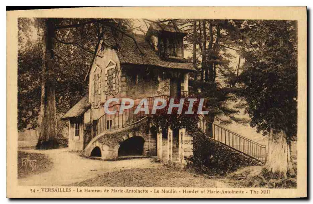 Versailles - Das Dorf von Marie-Antoinette - Die Mühle - Vorderseite