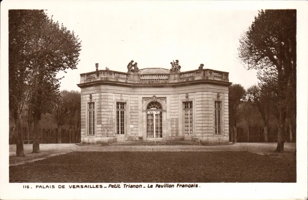 Schloss Versailles - Petit Trianon - Der französische Pavillon — Edition des Musées Nationaux, n°116 - Vorderseite