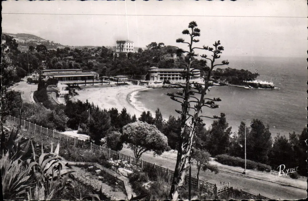 Os Lados da Riviera — Monte-Carlo — A Praia do Beach — Édition Ryner - Frente