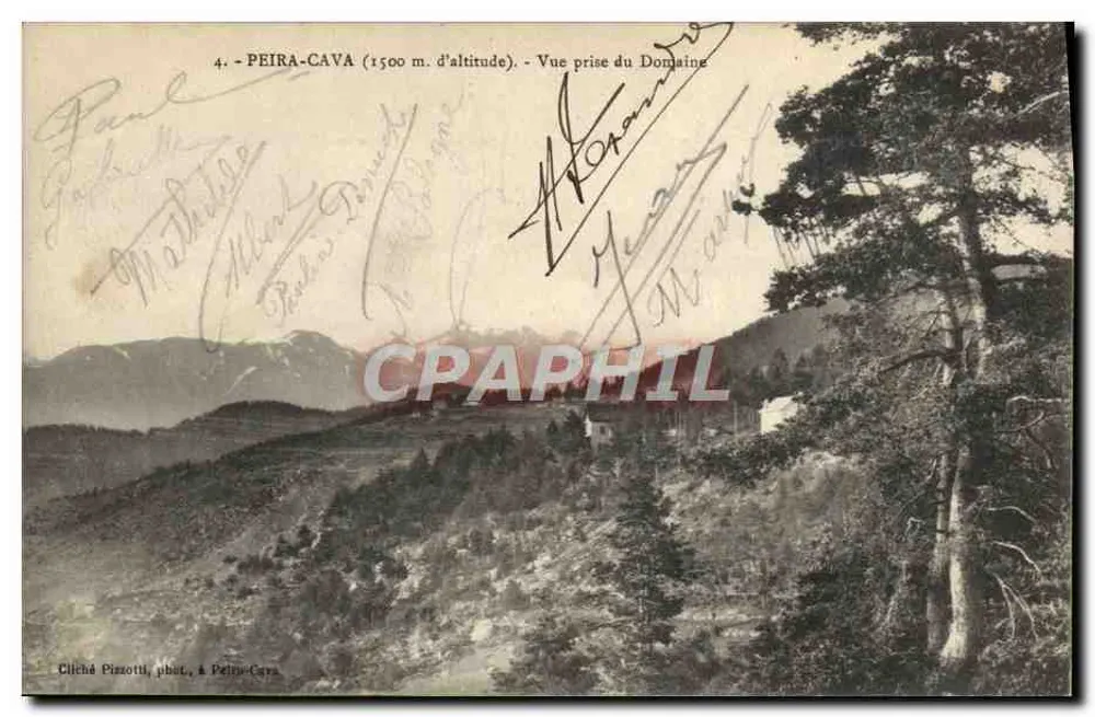 Peira-Cava (1500 m Höhe) — Ansicht vom Gut — Foto von Pizzotti, in Peira-Cava - Vorderseite