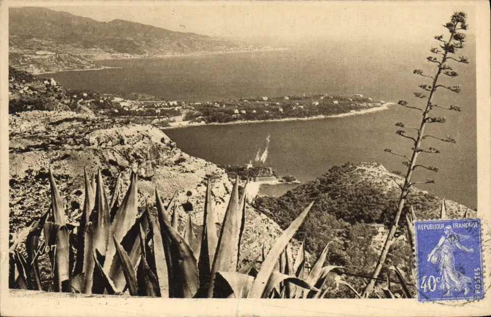 Cap Martin vom Rond-Point de la Turbie (Alpes-Maritimes) — Les Éditions d'Art Vyvont, n°394 - Vorderseite