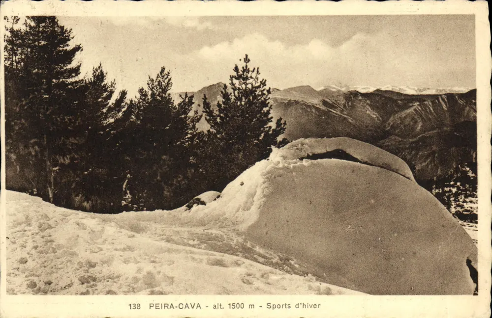 Peira-Cava - alt. 1500 m - Wintersport — Edition Bononomi - Vorderseite