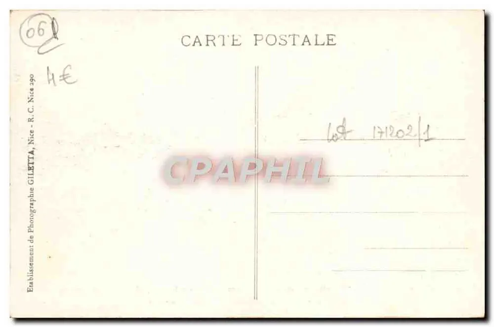 Peira-Cava (A.-M.) — Alt. 1500m — Arredores de Nice — Temporada de Verão — Cadeia dos Alpes - Verso