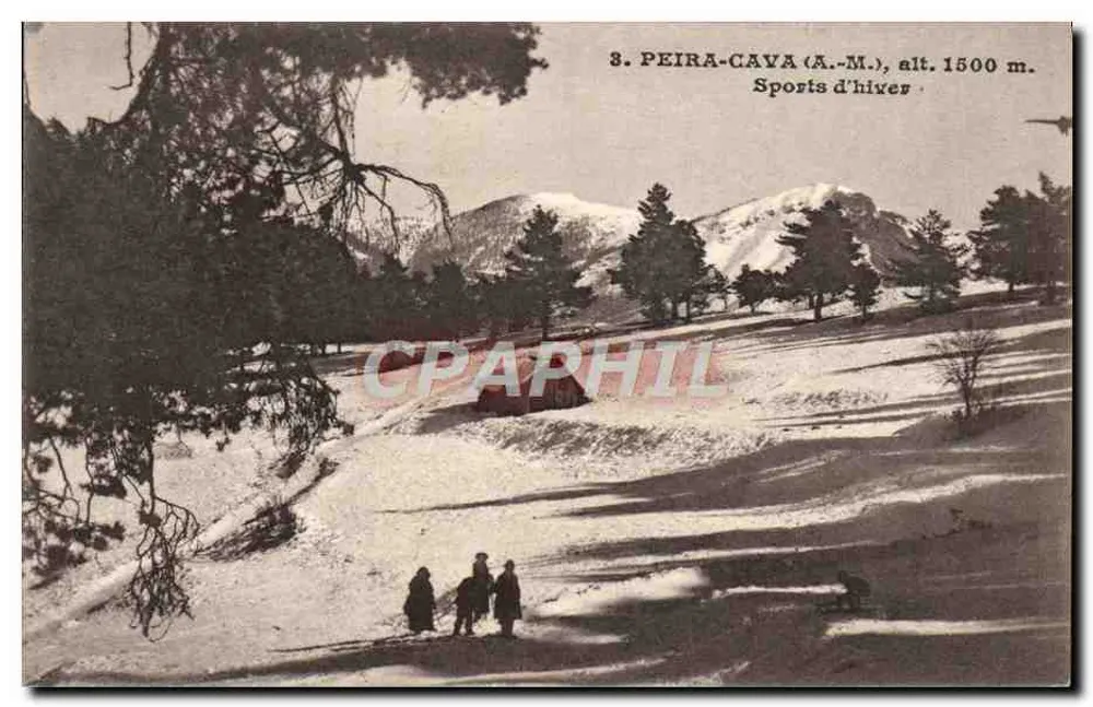 Peira-Cava (A.-M.) — Wintersport — Gal, Verlag, Peira-Cava - Vorderseite