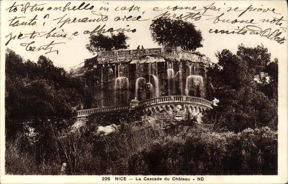 A Cascata do Castelo — NICE — ND — n° 228 - Frente