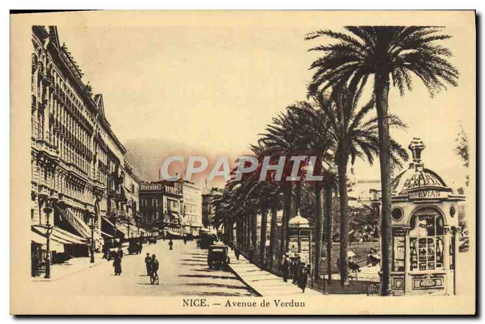 Nice — Aleja Verdunu — Wydawca Bvian - Awers