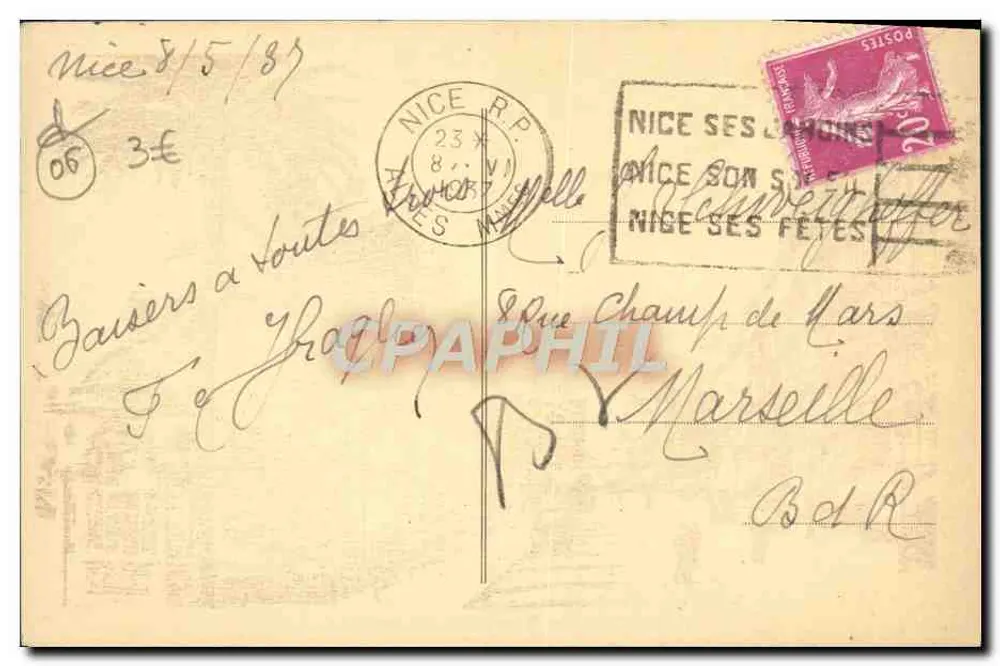 Nice — Aleja Verdunu — Wydawca Bvian - Rewers