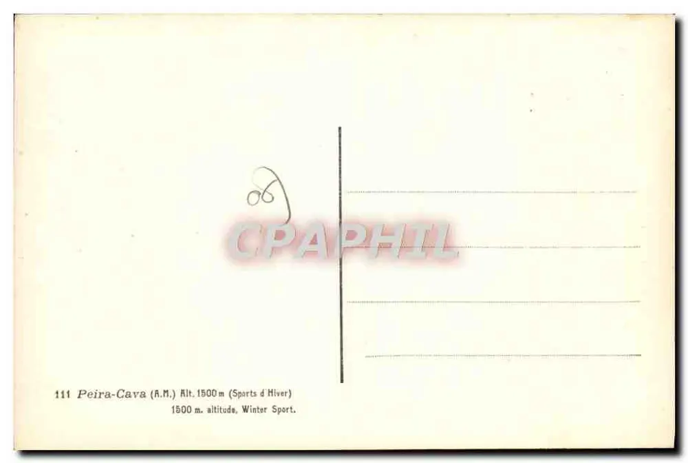 पीरा-कावा - 1500 मीटर ऊंचाई - शीतकालीन खेल - एडिटर ए.एम., संख्या 111 - पीछे