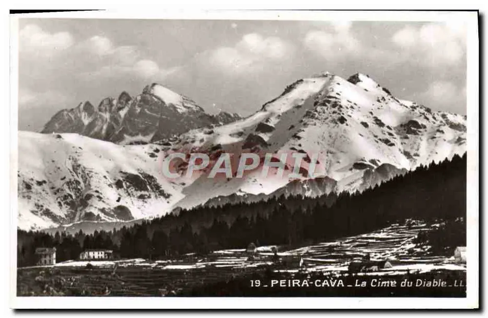 Peira-Cava — A Cime do Diabo — LL — Edições Les Belles Éditions - Frente