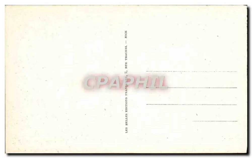Saint-Jean-Cap-Ferrat — Der Hafen und die Pointe Saint-Hospice — Verlag CEP - Rückseite