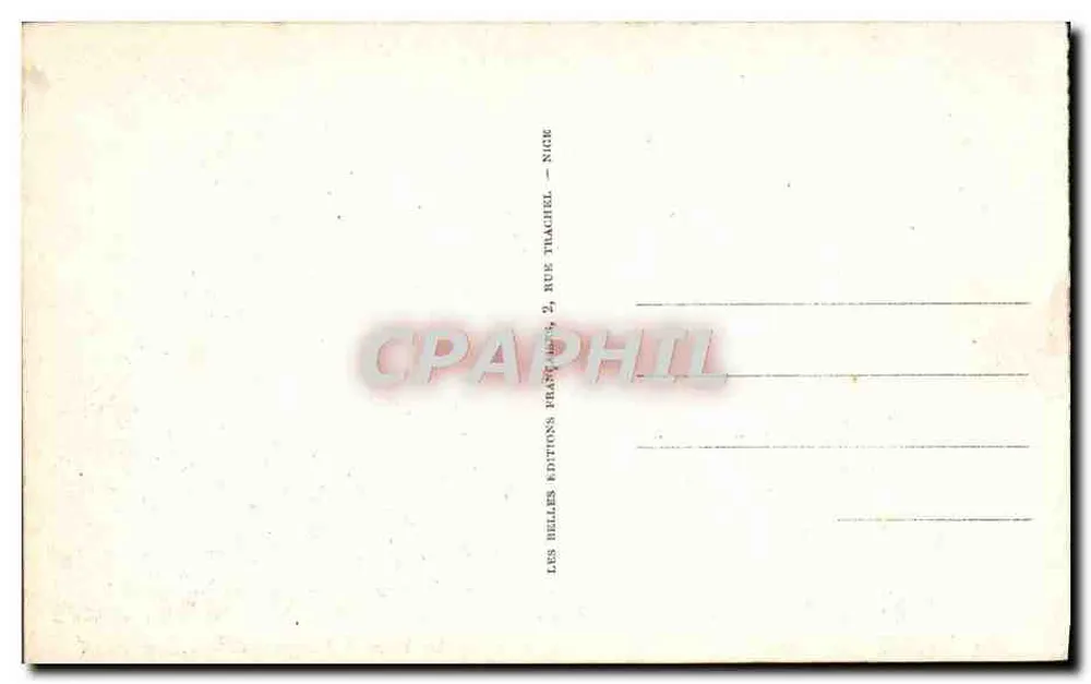 Ansicht des Dorfes und des Cap-Ferrat — Bef 12118 (Höhe 350m) — Les Hellèses Éditions, Nice - Rückseite