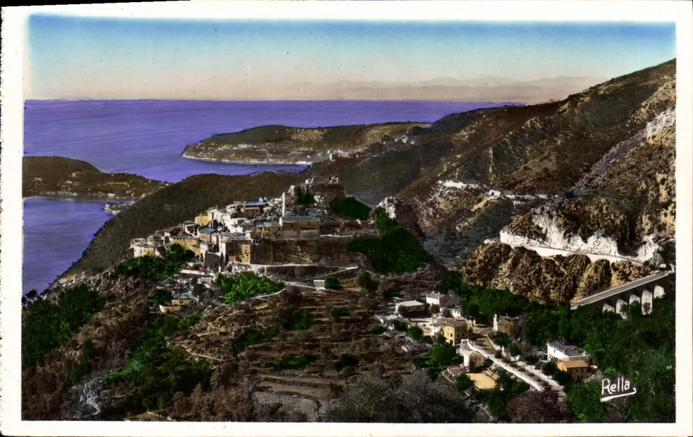 Éze — Panoramablick — Editions RELLA, Nr. 2750 - Vorderseite