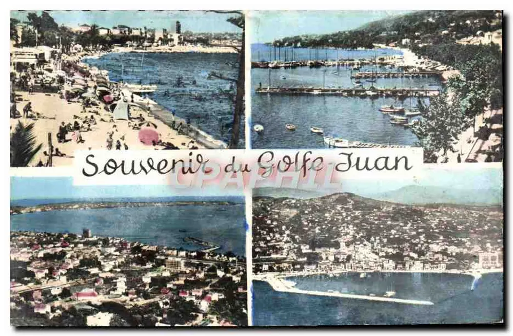 Golfe-Juan — Pamiątka z Golfe Juan — Wydawnictwo EUDOR - Awers