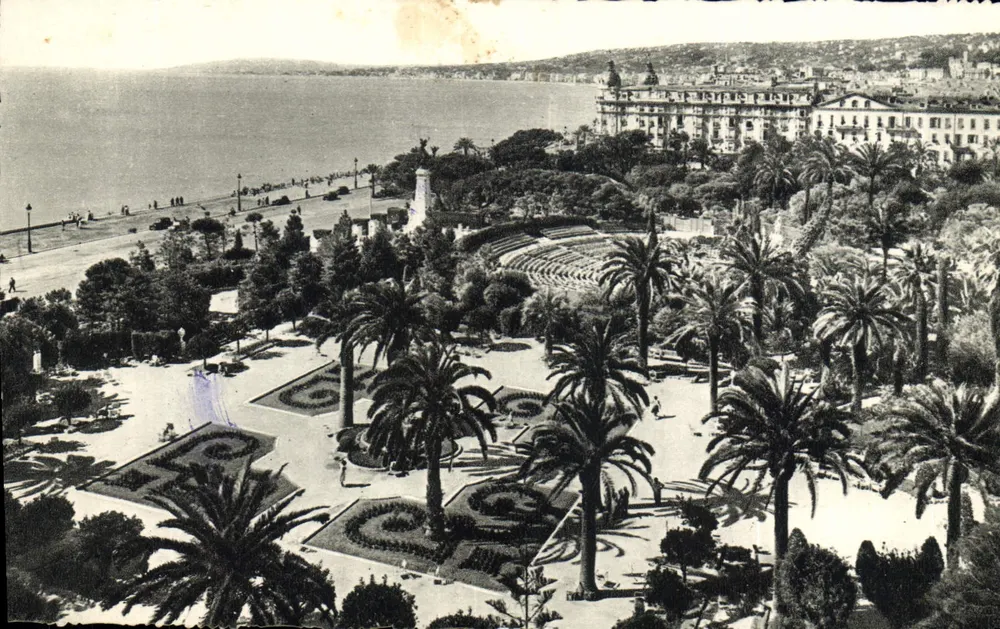 Nice - Die Albert-Gärten und das Grüntheater — L. Gilletta et Cie, Nice - Vorderseite
