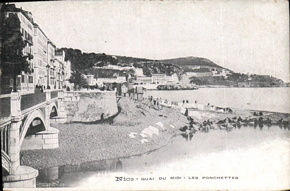 Nice - Quai do Meio-dia - Les Ponchettes — Staerère, n° 6 - Frente