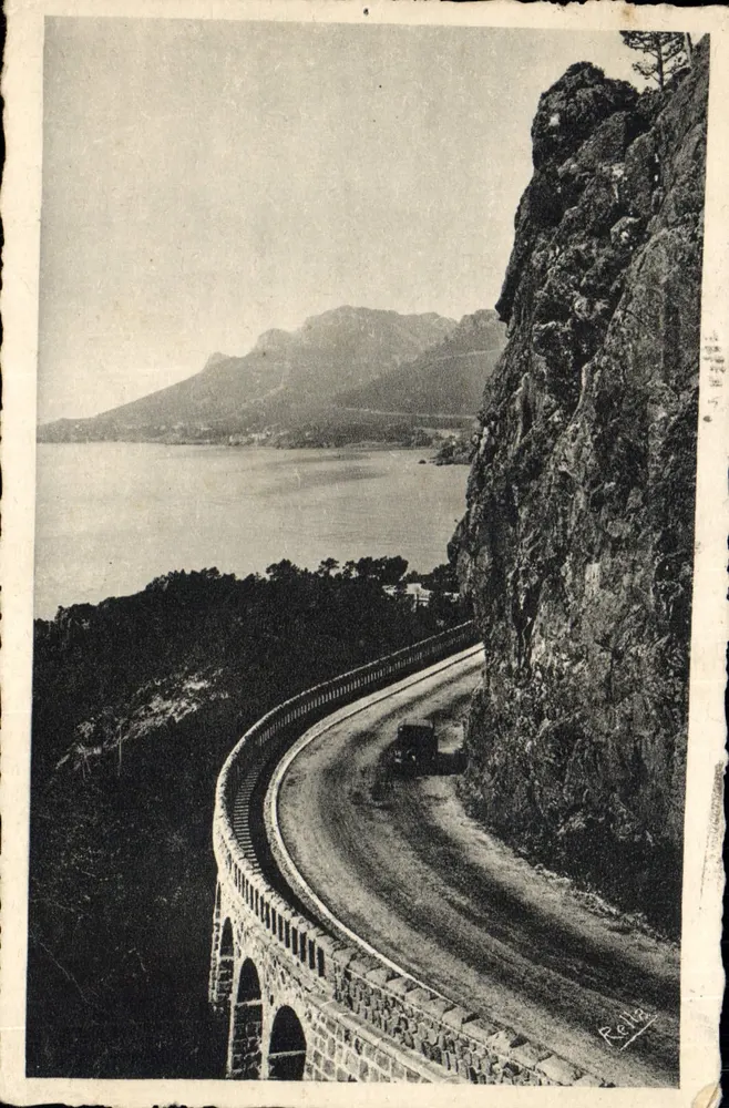 Strecke der Goldenen Promenade zwischen Théoule und le Trayas — Rétila — Nr. 1.212 - Vorderseite