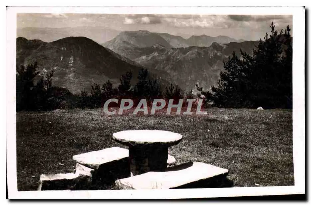 La Mairis und die Alpen — Umgebung von PEIRA-CAVA (A.M.) — Edition Bonomini, Peira-Cava - Vorderseite