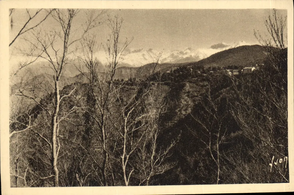 Ansicht der Alpen — Côte d'Azur — Editions d'Art 'Vieux N.' - Vorderseite