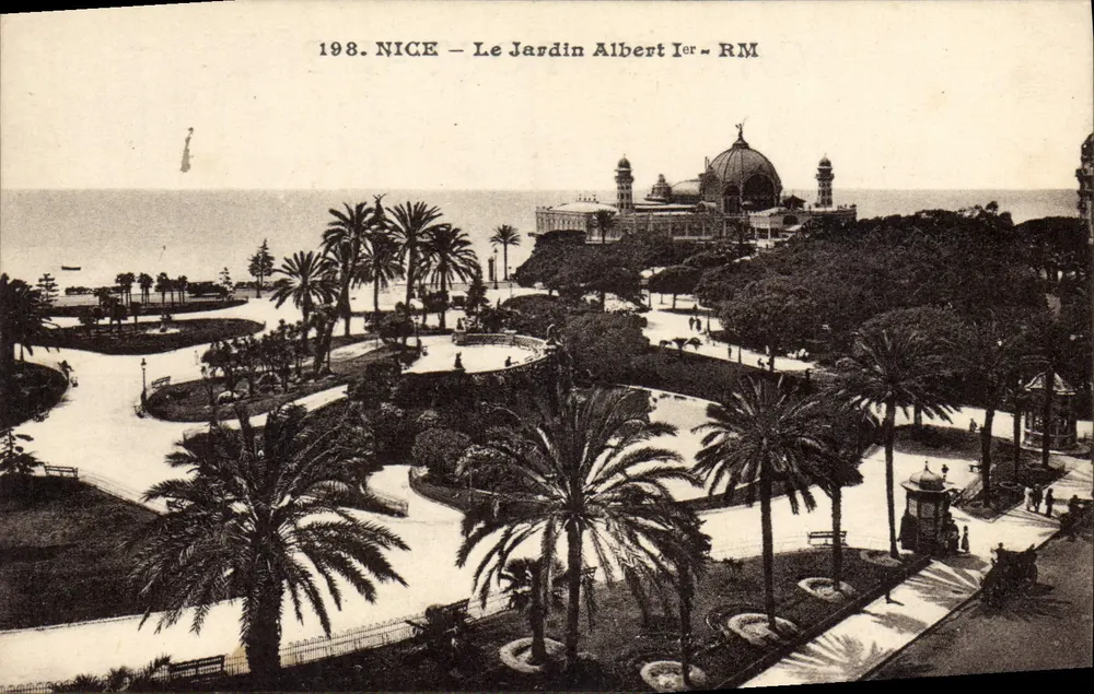 Nice — Ogród Albert I — RM - Awers