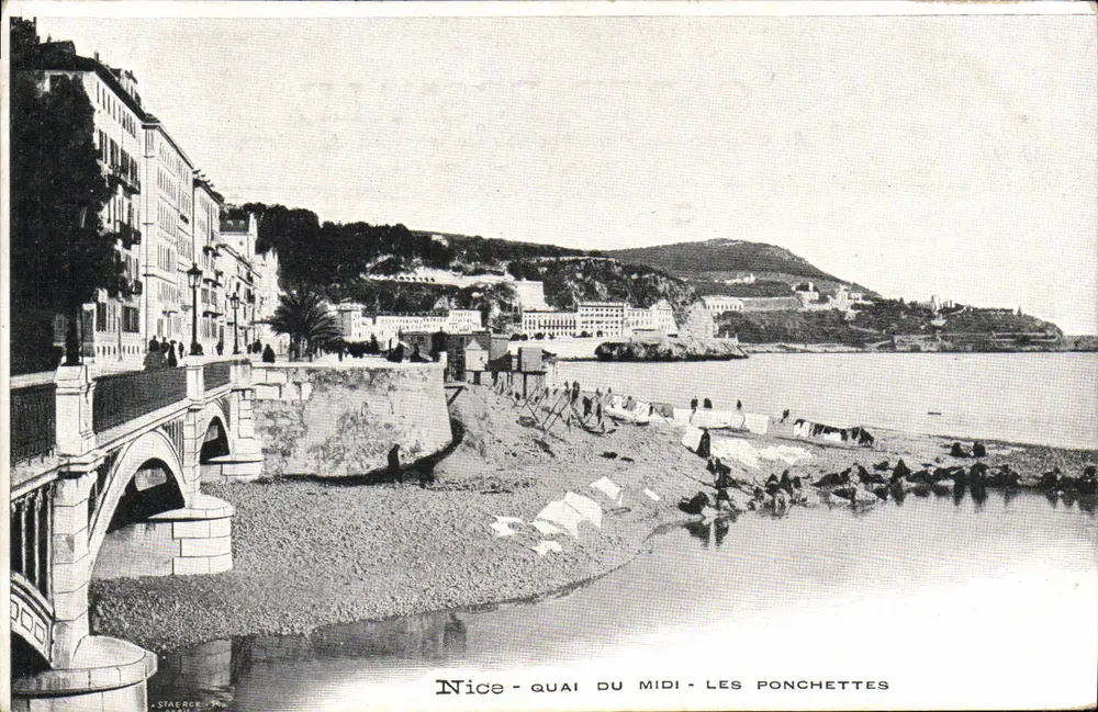 Nice - Quai du Midi - Les Ponchettes — STAE RCE, n° 506 - Frente