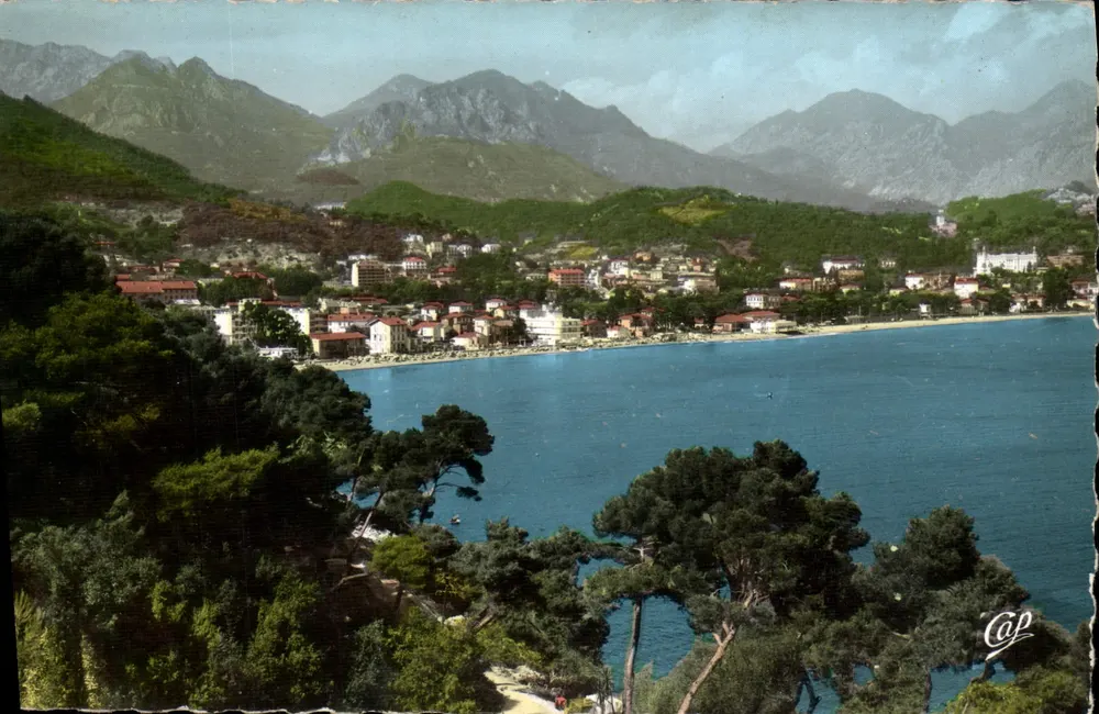 Ausblick Richtung Carnolès und Ste-Agnès — ROQUEBRUNE-CAP-MARTIN — Real-Photo-Cie des Arts Photomécaniques - Vorderseite