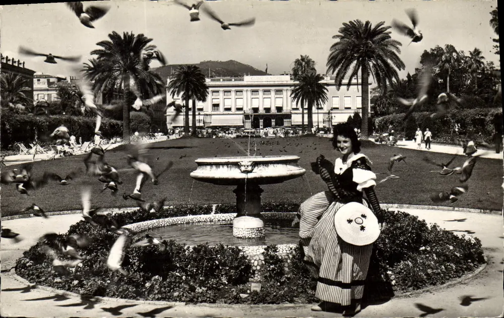 Les Jardins Albert 1er und das Municipale Casino — Nice — 309.12 - Vorderseite