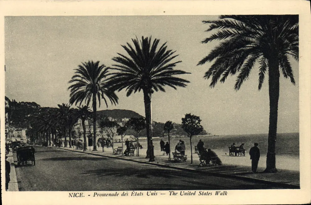Nice - Promenade der Verenigde Staten — De wandeling van de Verenigde Staten — Gillieta et Cie - Voorkant