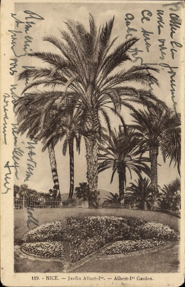 नाइस — अल्बर्ट-प्रथम के बगीचा — Albert-Ier Garden — संख्या 419 - आगे