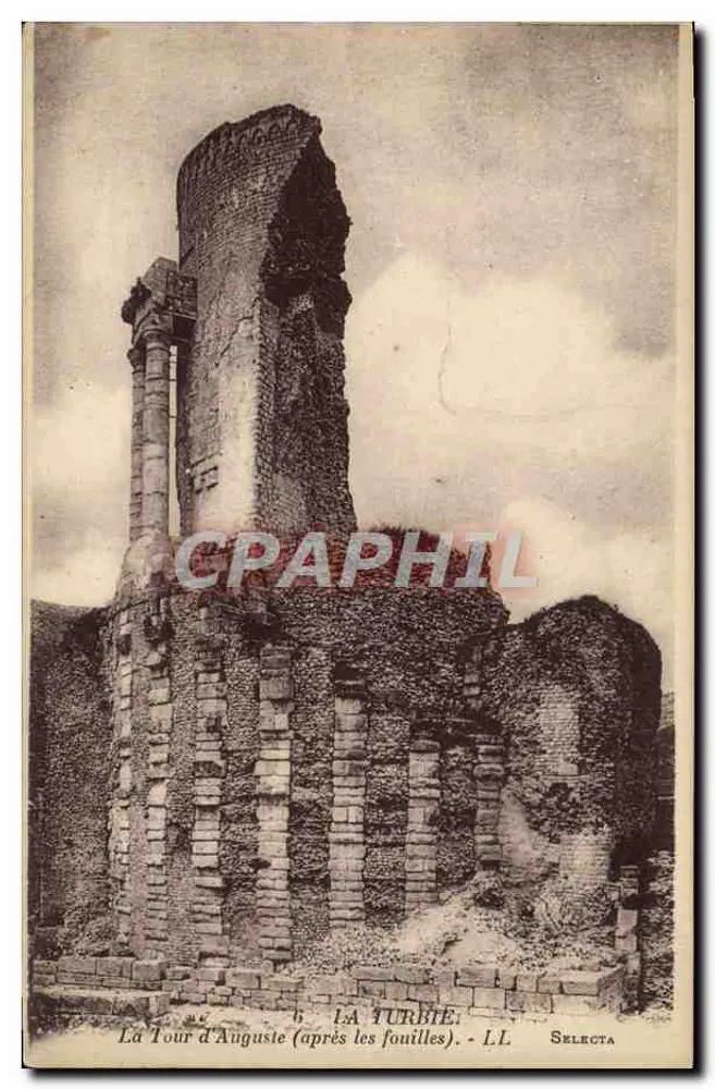 Die Turm von Augustus (nach Ausgrabungen) — La Turbie — LL Selecta - Vorderseite