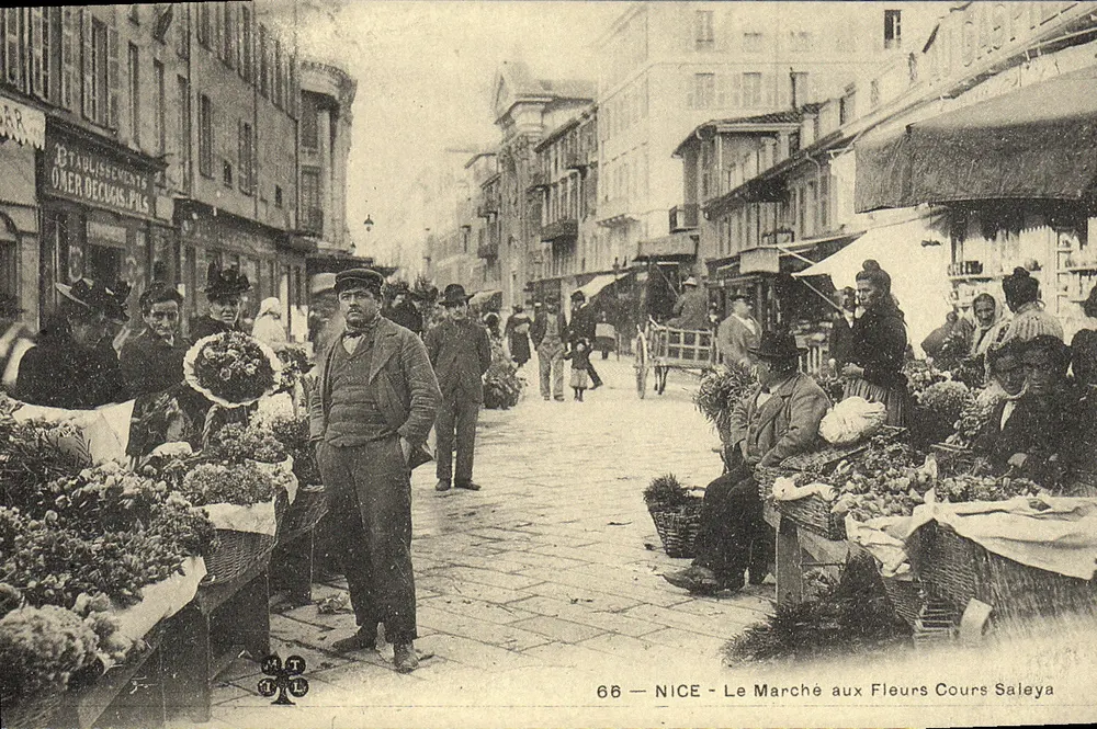 NICE - O Mercado das Flores Cours Saleya — Editor MT, n°66 - Frente