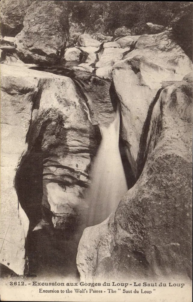 Gorges do Lupo — O Salto do Lupo — Edição Gletta n°3612 - Frente