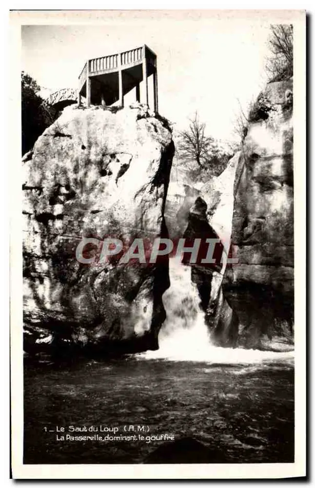 Der Saut du Loup — Die Brücke über den Abgrund — A.M. - Vorderseite