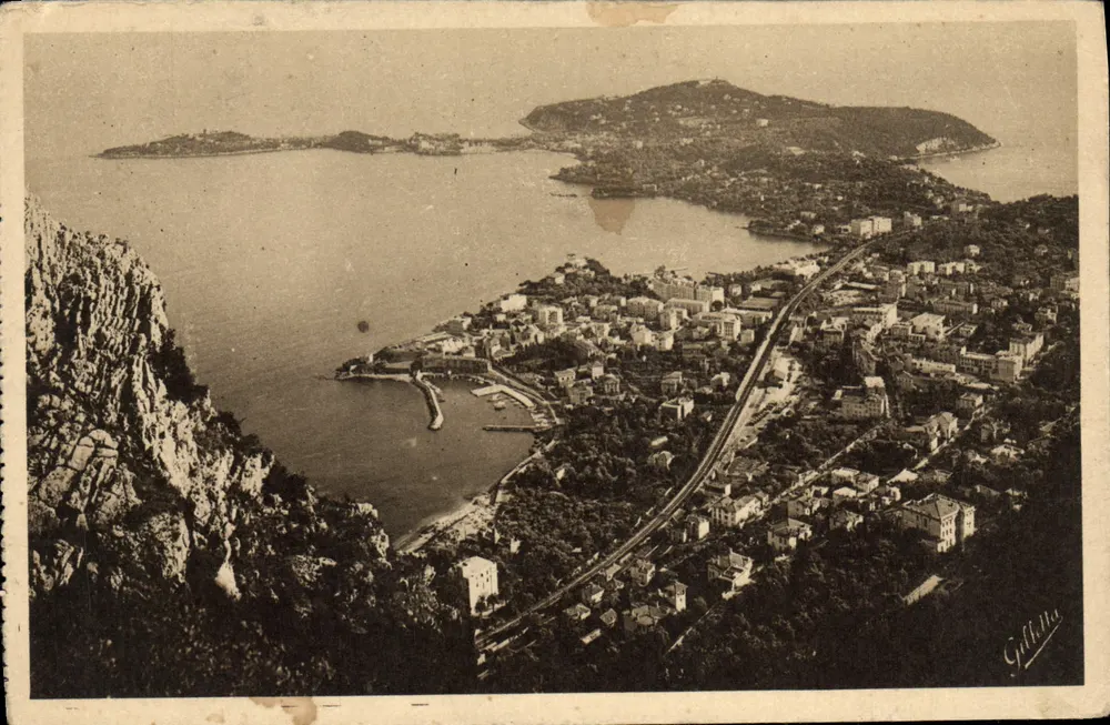 Saint-Jean-Cap-Ferrat — vista panorâmica — L. Gilletta - Frente
