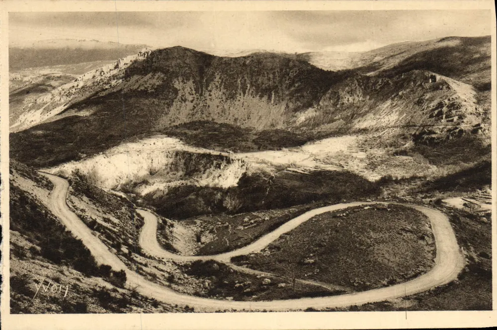 Loup-Gorges — Die Gorges-Route nach Gourdon — Éditions d'Art Yvory - Vorderseite