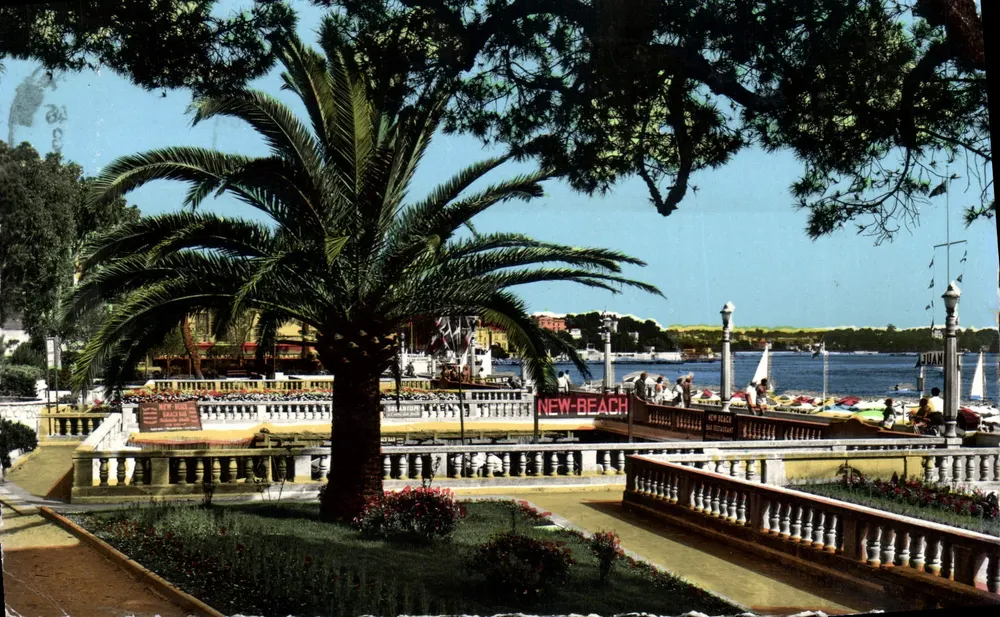 Juan-les-Pins — Os jardins — Edições Ba Corbella - Frente