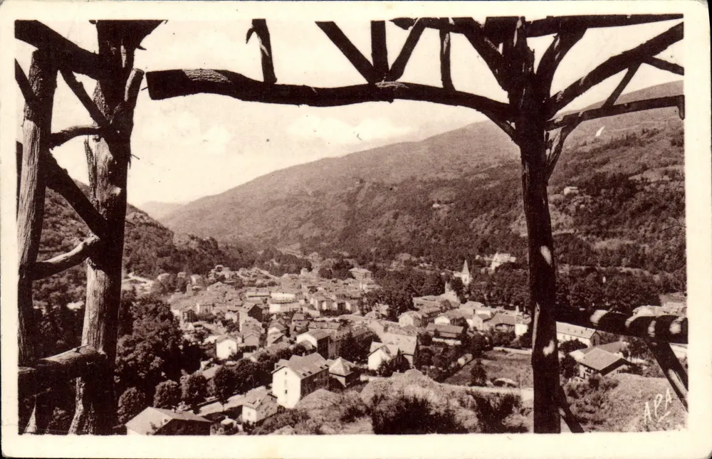 Ax-les-Thermes — Vista Geral — As Cartas APAILOUX Aldi - Frente