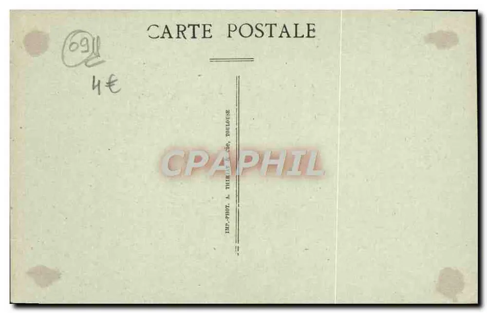 Mas-d'Azil — Ausgang der Höhle (Seite des Dorfes) — Verlag Supéry - Rückseite